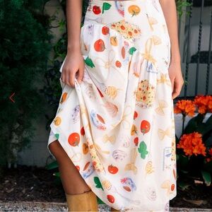 Lisa Says Gah Maeve Midi Skirt